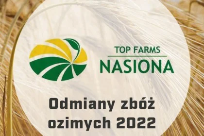 Nasiona zbóż ozimych Top Farms - Katalog odmian 2022