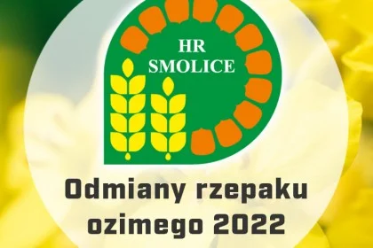 Nasiona rzepaku ozimego HR Smolice - Katalog odmian 2022