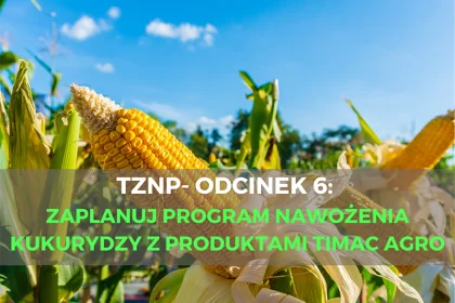 TZNP- odcinek 6: Zaplanuj program nawożenia kukurydzy z produktami Timac Agro