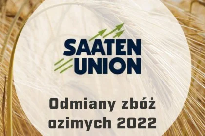 Nasiona zbóż ozimych Saaten-Union - Katalog odmian 2022